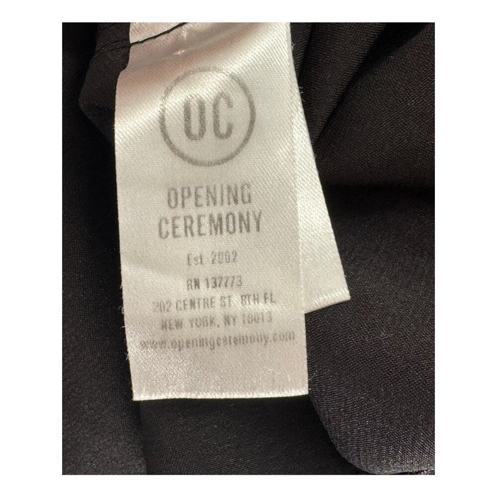 Opening Ceremony Black Gestures Burnout Handkerchief Dress Sleeveless 8 - Picture 11 of 11